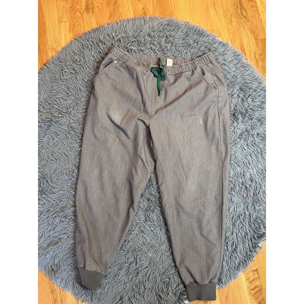 Figs Technical Collection Light Gray Jogger Pants Size XXL S